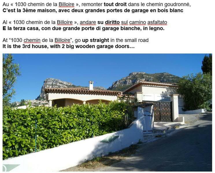 Bed & Breakfast Les Lillas Saint-Jeannet  ภายนอก รูปภาพ